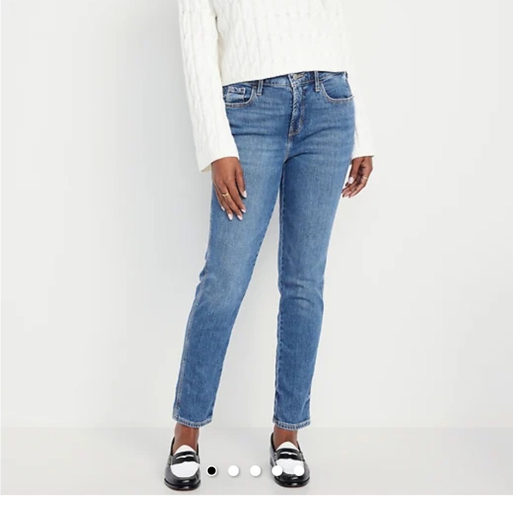 💫OLD NAVY NWOT High Rise Curvy Vintage Slim 12P
